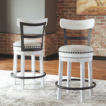 Signature Design by Ashley® Valebeck Counter Height Swivel Bar Stool