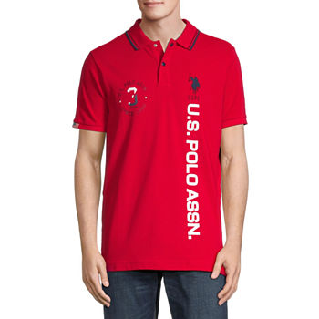 U.S. Polo Assn. Mens Classic Fit Short Sleeve Polo Shirt