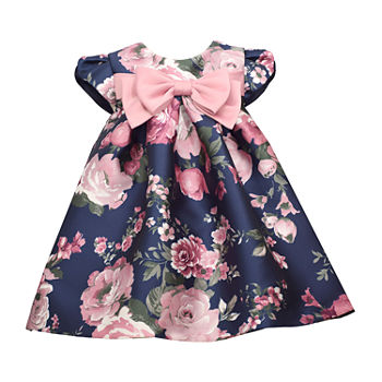 Bonnie Jean Baby Girls Short Sleeve A-Line Dress