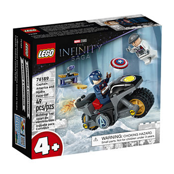 Lego Super Heroes Captain America And Hydra Face-Off 76189 (49 Pieces)