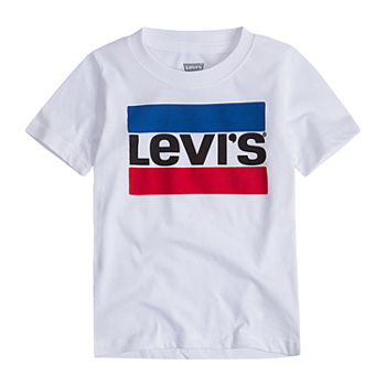 Levi's Toddler Boys Crew Neck Short Sleeve Graphic T-Shirt