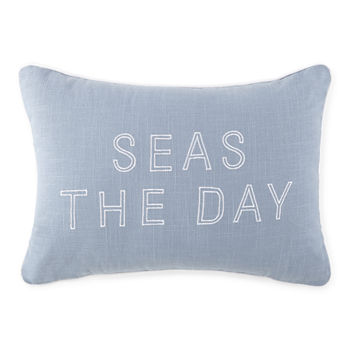 Liz Claiborne 14X20 Seas The Day Decorative Pillow