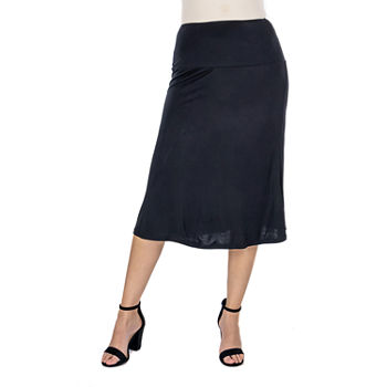 24/7 Comfort Apparel Womens A-Line Skirt