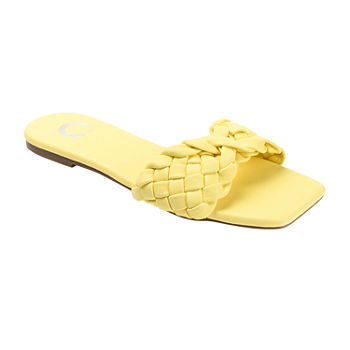 Journee Collection Womens Tamiya Slide Sandals