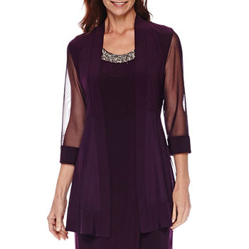3/4 Sleeve Purple Dresses for Women - JCPenney