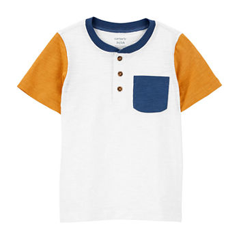 Carter's Toddler Boys Short Sleeve Henley Shirt