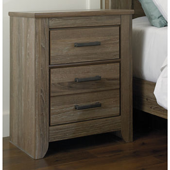 Signature Design by Ashley® Zelik Two-Drawer Nightstand