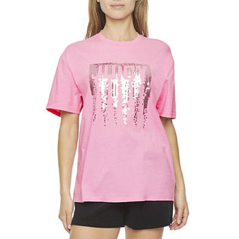 Juicy By Juicy Couture Boyfriend Womens Crew Neck Short Sleeve T-Shirt