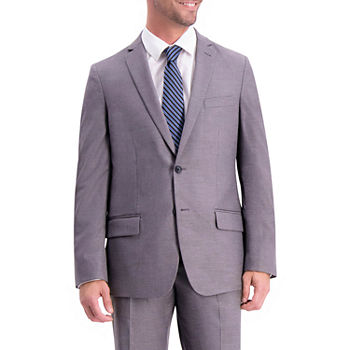 Haggar Mens Stretch Fabric Slim Fit Suit Jacket-Slim
