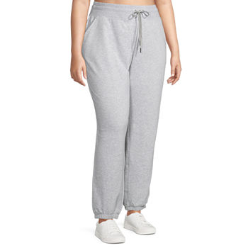 Champion Womens High Rise Cinched Sweatpant Plus