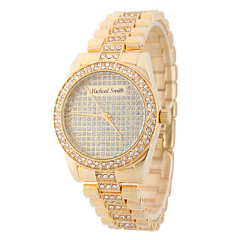 Personalized Mens Gold Tone Bracelet Watch