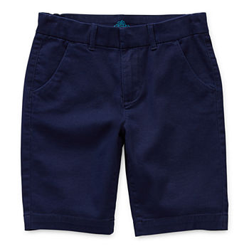 Thereabouts Little & Big Girls Stretch Bermuda Short