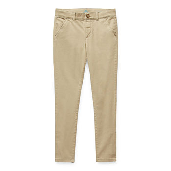 Thereabouts Little & Big Girls Adaptive Straight Flat Front Pant