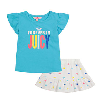 Juicy By Juicy Couture Toddler Girls 2-pc. Skort Set