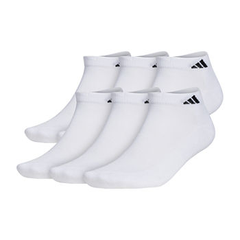 adidas® Mens 6-pk. Athletic Cushioned Low-Cut Socks
