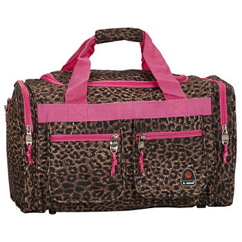 Rockland Freestyle 19 Inch Leopard Print Duffel Bag