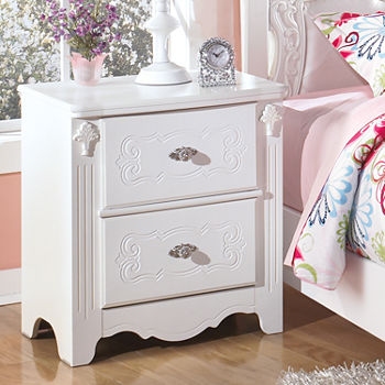 Signature Design by Ashley® Exquisite 2-Drawer Nightstand