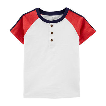 Carter's Toddler Boys Short Sleeve Henley Shirt
