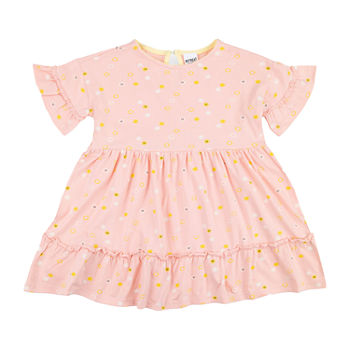 Retreat Los Angeles Polka Dot Toddler And Little & Big Girls Short Sleeve A-Line Dress