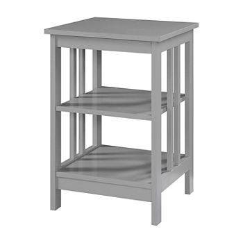 Mission Living Room Collection Storage End Table