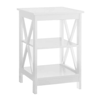 Oxford  End Table with Shelves