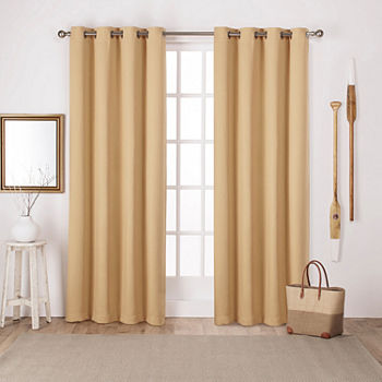 63 Inch Yellow Kitchen Curtains for Window - JCPenney