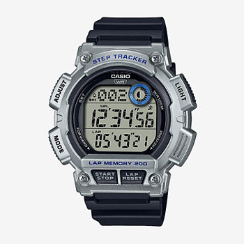 Casio Mens Black Strap Watch Ws2100h-1a2v