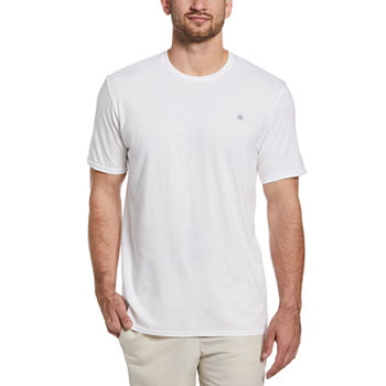 Cubavera Short Sleeve Cotton Door To Door Coffee Service Mens Crew Neck Short Sleeve Regular Fit Graphic T-Shirt