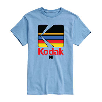 Kodak Mens Crew Neck Short Sleeve Classic Fit Graphic T-Shirt