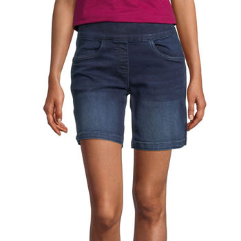 Liz Claiborne Womens Low Rise Pull-On Short-Tall