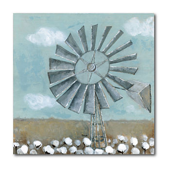Courtside Market Mill Creek Windmill Canvas Art
