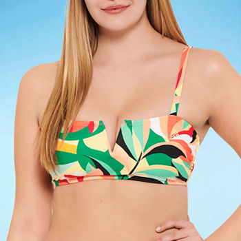 Mynah Juicy Tropics Leaf Bra Bikini Swimsuit Top