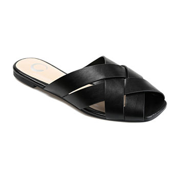Journee Collection Womens Haize Slide Sandals