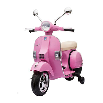 Vespa Scooter Pink