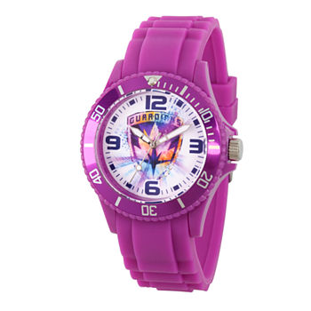 Guardian Of The Galaxy Marvel Mens Purple Strap Watch Wma000110