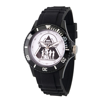 Guardian Of The Galaxy Marvel Mens Black Strap Watch Wma000113