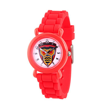 Guardian Of The Galaxy Marvel Boys Red Strap Watch Wma000144