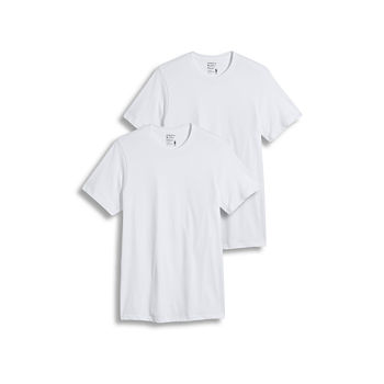 Jockey Staycool Technology Mens 2 Pack Short Sleeve Crew Neck T-Shirt-Tall