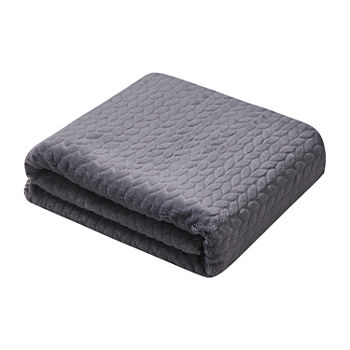 Thesis Faux Fur Reversible Midweight Throw