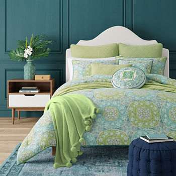 Green Comforters Bedding Sets For Bed Bath Jcpenney