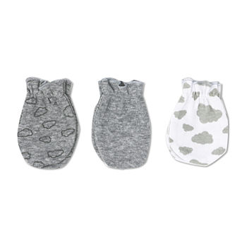 3 Stories Trading Company Baby Unisex 3 Pair Baby Mittens