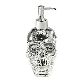 Avanti Elctroplated Skull Wilson Soap Dispenser
