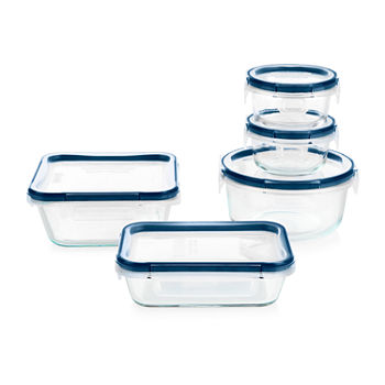 Pyrex Freshlock Plus™ Microban Glass 10-Pc. Food Container