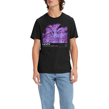 Levi's Graphic Crewneck Tee Mens Crew Neck Short Sleeve Regular Fit Graphic T-Shirt