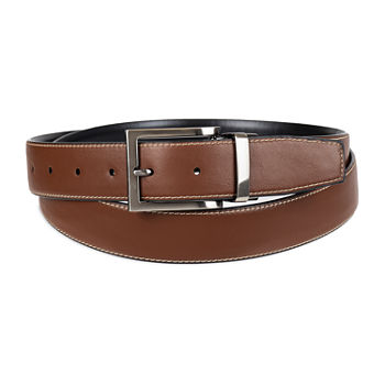 Stafford Mens Big and Tall Reversible Stretch Belt