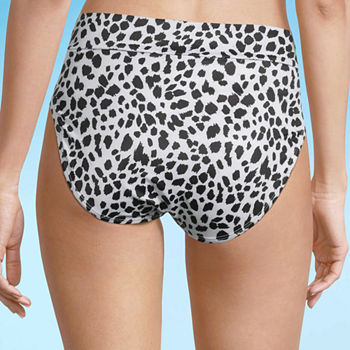 Outdoor Oasis Womens Animal Hipster Bikini Swimsuit Bottom