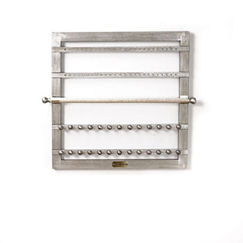 Hives & Honey Wall Mounted Silver Jewelry Accessory Frame