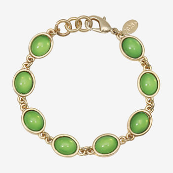 1928 Gold-Tone Link Bracelet