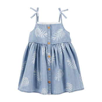 Oshkosh Baby Girls Sleeveless A-Line Dress