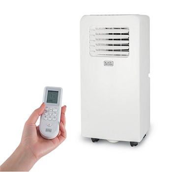 Black+Decker 8000 Btu Portable Air Conditioner With Remote Control White